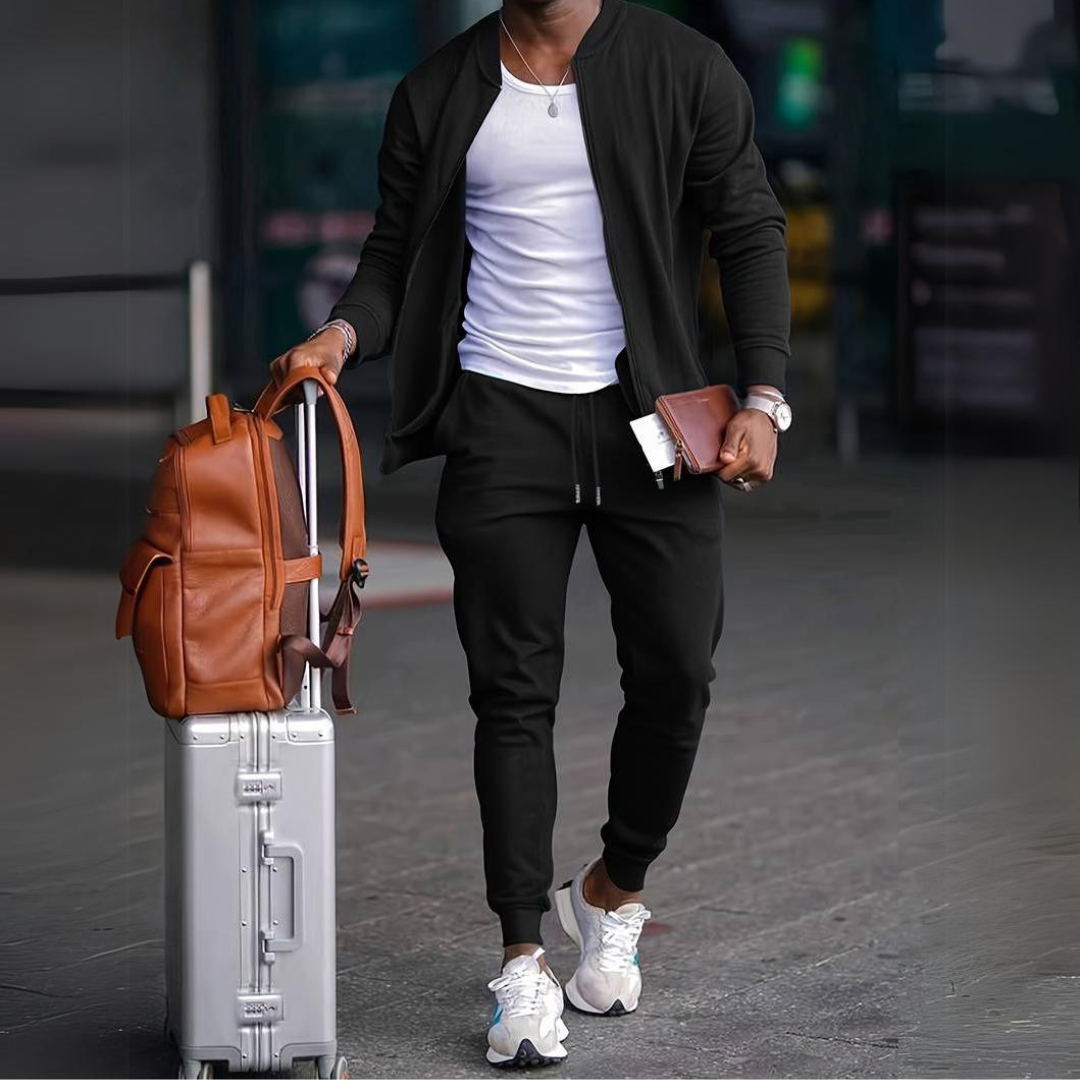 Alexandre | Męski zestaw sportowy z długimi rękawami