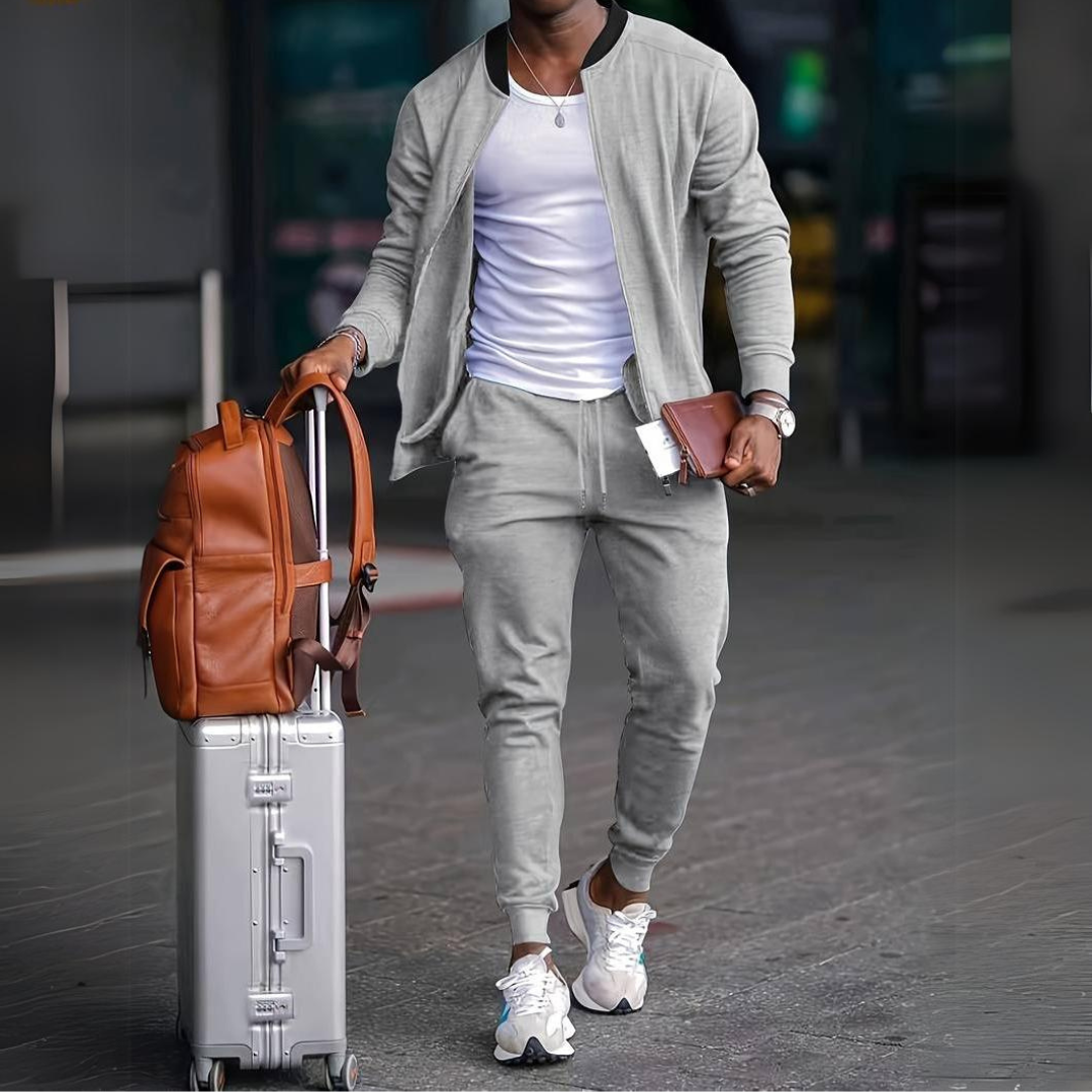 Alexandre | Męski zestaw sportowy z długimi rękawami