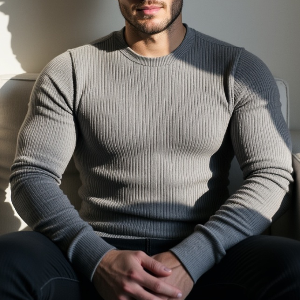 The Specter | Sweter w prążki