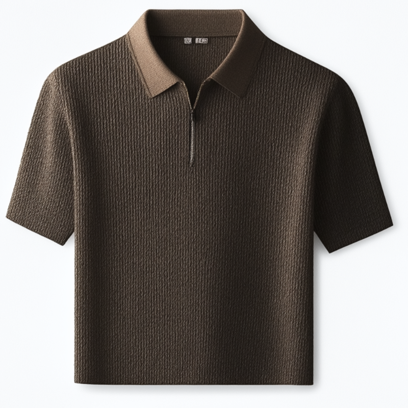 Mr. Bale | Francuska Dzianinowa Koszulka Polo